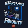 Girl's LEGO Stargazing Is My Favorite T-Shirt - image 2 of 4