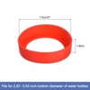 Unique Bargains Water Bottles Mug Tumbler Silicone Non-Slip Bottom Cover 3 Inch - 2 of 4