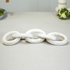 VIP Wood 21 in. White Linked Chain Decor - 2 of 4
