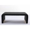 NicBex Modern 43.3" Bedroom Bench Accent Stool with Boucle Fabric and Gold Trims for Entryway and Living Room - 3 of 4