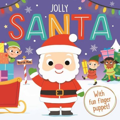 Jolly Santa - by  Igloobooks (Board Book)