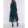 Women's Woven Wrap Long Sleeve Midi Dress | Motherhood Maternity - 2 of 4