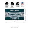 Evergreen Come Back with Tickets Philadelphia Eagles 28" x 16" Woven PVC Indoor Outdoor Doormat - 2 of 4