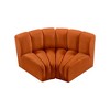 Meridian Furniture,Arc Velvet Modular Sofa - 4 of 4