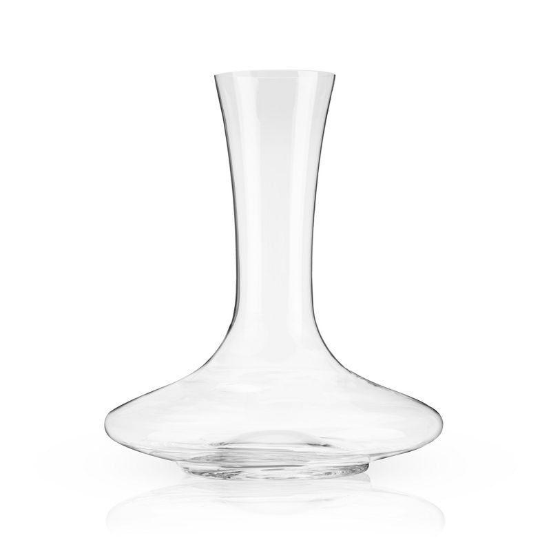 Viski Reserve Crystal Wine Decanter Glass Wine Saver Carafe - Holds 1 Standard 25 Oz Bottle 65oz, 6 of 9