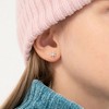 Girls' Icy Snowflake Screw Back Sterling Silver Earrings - In Season Jewelry - 3 of 4