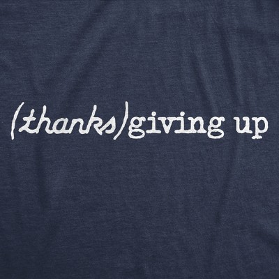 Мужские футболки Crazy Dog T-Shirts, Inc. Mens Funny T Shirts Thanks Giving Up Sarcastic Thanksgiving Dinner Tee For Men - Crazy Dog Men's T Shirt for Thanksgiving Navy S — фото 2