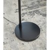 Signature Design by Ashley Walkford Floor Lamp: Contemporary Metal & Glass, 63.25" Height - 3 of 4