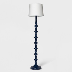 Stacked Ball Floor Lamp Navy Lamp Only - Pillowfort , Blue