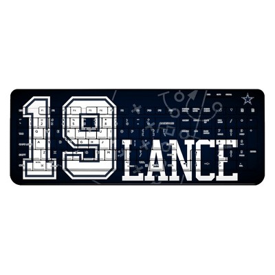 NFL Dallas Cowboys Players Game Tactic Wireless USB Keyboard