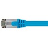 Monoprice Cat8 26AWG S/FTP Ethernet Network Cable - 25 Feet - Blue, 2GHz, 40Gbps, 3dB Headroom, Pure Bare Copper, PVC - Entegrade Series - 3 of 4