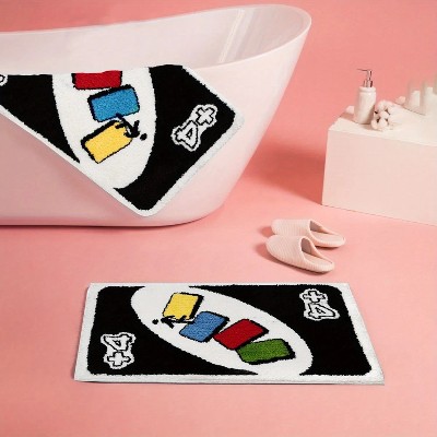 LunaLulinlk Bathroom rug super absorbent machine washable non-slip rug