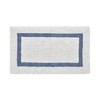 Hotel Bath Rug 100% Premium Cotton Tufted Weave Two Tone Reversible Bathroom Rug, Super Soft Absorbent, Machine Washable Bath Mat - 2 of 4