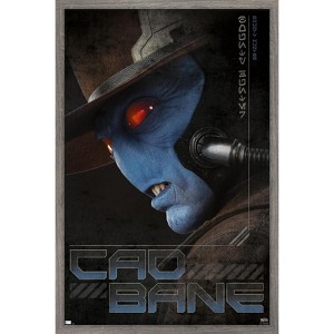 Trends International Star Wars: The Book of Boba Fett - Cad Bane Framed Wall Poster Prints - 1 of 4
