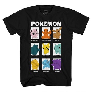 Pokemon Boys Pikachu Game Shirt - Gotta Catch Em All - Ash Pikachu Charizard Pokeball Official T-Shirt - 1 of 4