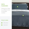 Cariloha Sateen Color Block Duvet Cover - 4 of 4