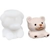 O'Creme Teddy Bear Silicone Fondant Mold -  1" x 2" - White - 3 of 3