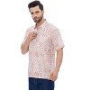 HAPPY BAY Mens Button Down Short Sleeve Holiday Casual Shirts - 4 of 4