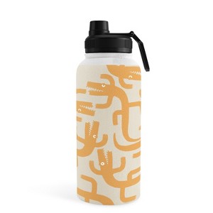 MSRYSTUDIO Croc Fun Sun Bath Water Bottle - Society6 - 1 of 4