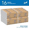 Scott Professional Universal Multifold Paper Towels - White, 9.2"x9.4" - 250 Sheet/Pack (Pack of 16) - 2 of 4