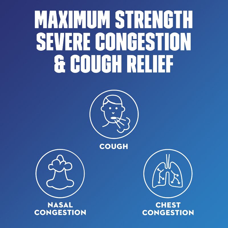 Mucinex Max Strength Severe Congestion &#38; Cough Medicine - Liquid - 6 fl oz, 5 of 11