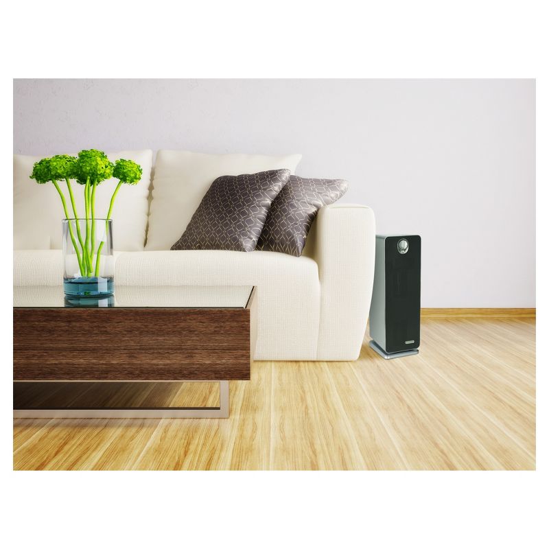 Germ Guardian Air Purifier with True HEPA Filter, 4-in-1 AC4900CA 22&#34; Tower Gray, 3 of 5