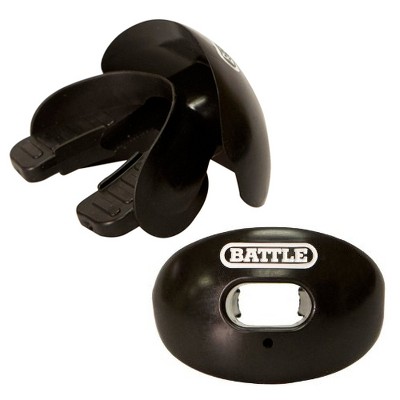 Battle Sports 3D Cross Oxygen Lip Protector Mouthguard – One Size Adult Unisex