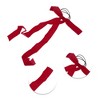 Unique Bargains Solid Bow Long Ribbon Hair Elastic Band 1 Pc - 3 of 4