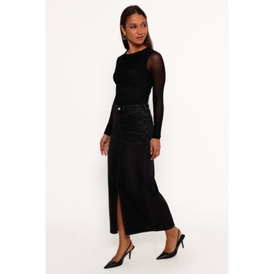 Petal and Pup Womens Dana Denim Midi Skirt