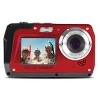 Minolta 48.0-Megapixel Waterproof Digital Camera (Red) - image 3 of 4