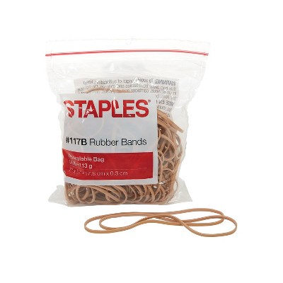Staples Rubber Bands Size #117B 808016