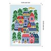 Amanti Art Cozy Houses by Rachel Lee 3 Birdies Studio Canvas Art Framed - 3 of 4