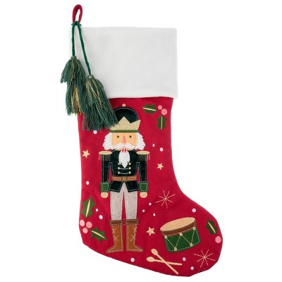 Stephen Joseph Gifts Kids Embroidered Stocking