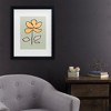 Trademark Fine Art - Pictufy Studio  Flower Yellow and Green Matted Framed Art - 2 of 4