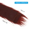 Unique Bargains DIY Crafts Halloween Gnome Beard Fluffy Plush Faux Fur Ribbon - 2 of 4