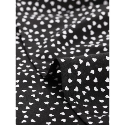 INSPIRE CHIC Women's Chiffon Elastic Waist Ruffle Tiered Flowy Midi Floral Printed Skirts, 6 of 9