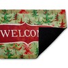 Stupell Industries Antique Welcome Whimsical Trees Printed Outdoor Door Mat, design by Tim Coffey, 18"x30" - 2 of 4