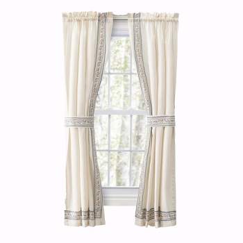 Unique Bargains 1-inch Drapery Curtain Rod Hook Shape Ceiling Bracket  Burgundy 2pcs : Target