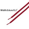 INSPIRE CHIC Half Round Athletic Oval Shoelaces 0.2'' Width 2 Pairs - 3 of 4