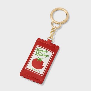 Ketchup Packet Clip On Handbag Charm - Universal Thread™ Red - 1 of 2