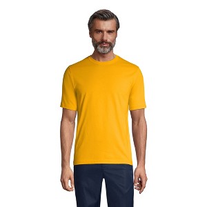 Lands' End School Uniform Men's Short Sleeve Essential T-shirt - 1 of 4