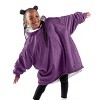 The Bare Homey - Kids Wearable Blanket - Fleece Side Pockets - 2 of 4