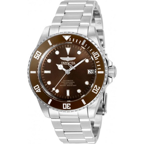 Invicta 35708 Women's Pro Diver Automatic Brown Dial Steel Watch - image 1 of 2