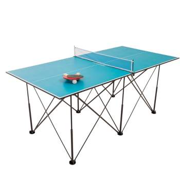 Table de Ping-Pong pliable Costway 6'x3' – intérieur/extérieur