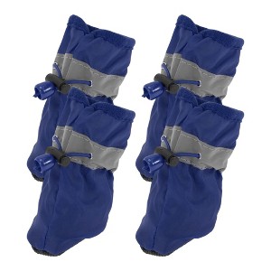 Unique Bargains Paw Protection for Dogs with Adjustable Straps - 1 of 4