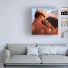 Canvas Wall Art - Salaam Muhammad 'Shoulder Rest' Wall Art for Living Room, Bedroom, or Office Décor by Trademark Fine Art - 18 x 18 Inches - 3 of 4