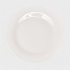 Orly Maison 8-Piece Dinner Plate Set - White Modern Stoneware Plates - 10.5" - 4 of 4