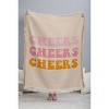 socoart cheers cheers cheers Woven Throw Blanket - Deny Designs - 3 of 4