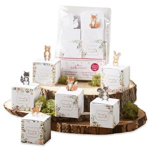 Kate Aspen Woodland Baby Favor Box (Set of 24) - 1 of 4