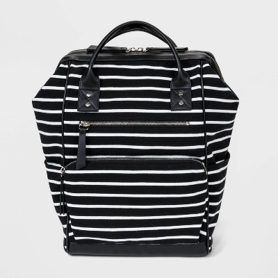 target striped backpack